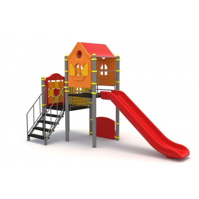 123 M House Themed Playground